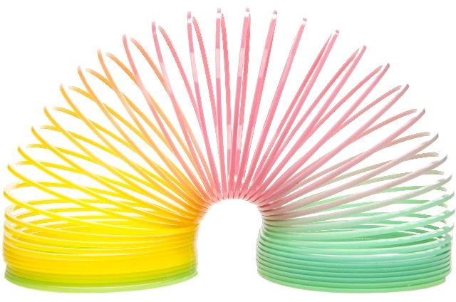 stair spring rainbow junior 6 cm