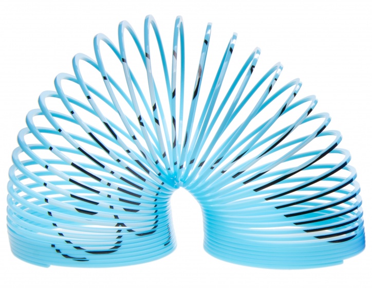 stepping spring smiley blue 7 cm