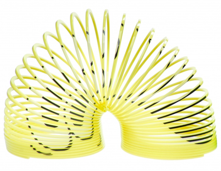 stepping spring smiley yellow 7 cm