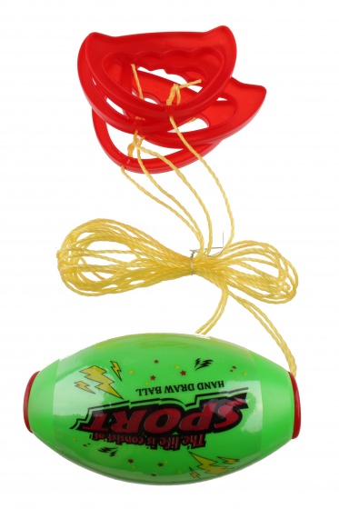draw ball game 16 cm green/red