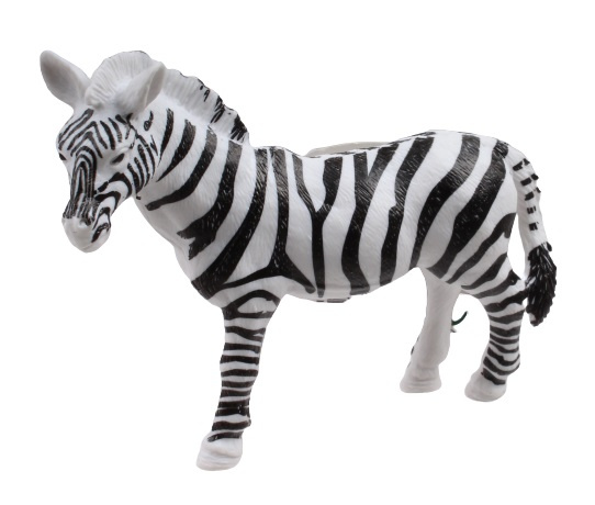 LG-Imports hracie zvieratko zebra chlapci 12 cm čierna/biela