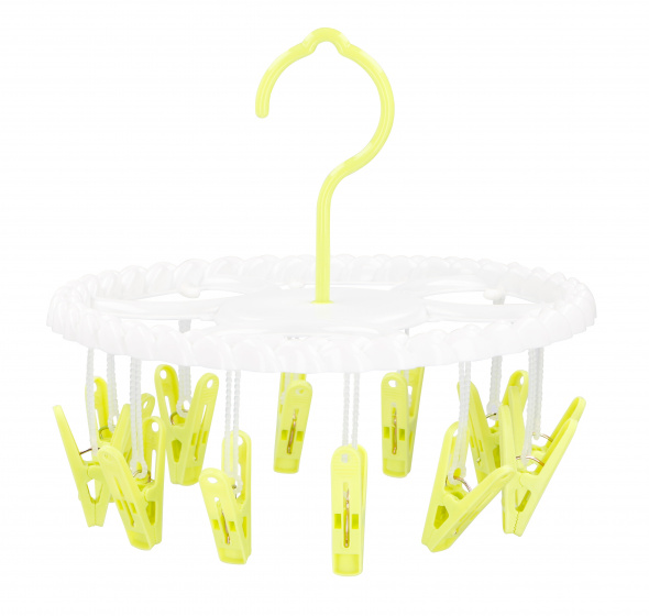 Lifetime Clean práčka 12 kolíkov polypropylén 23 cm biela/zelená