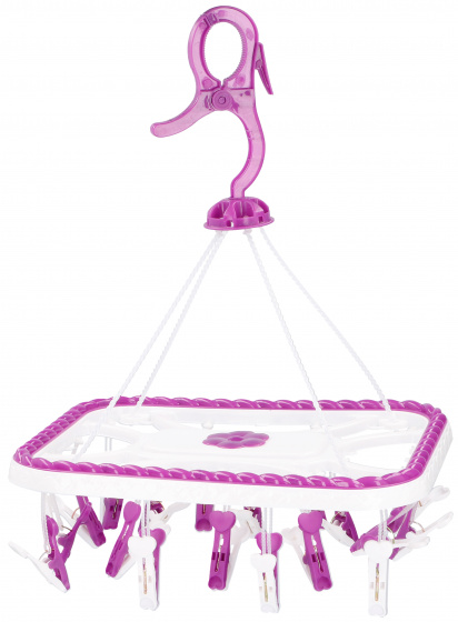 Lifetime Clean práčka 18 kolíkov polypropylén 30 cm biela/fialová
