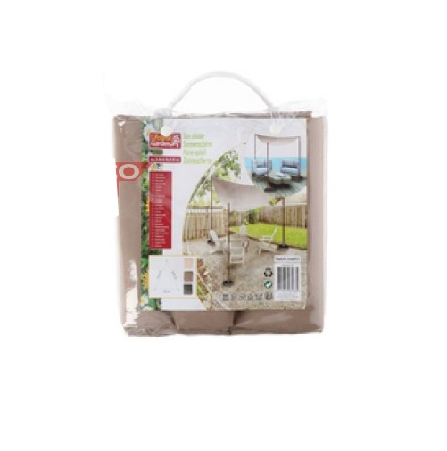 Lifetime Garden látka markíza hnedá 3,6x3,6 metra