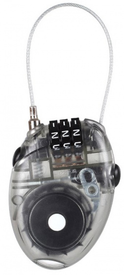 cable lock mini 70 cm grey