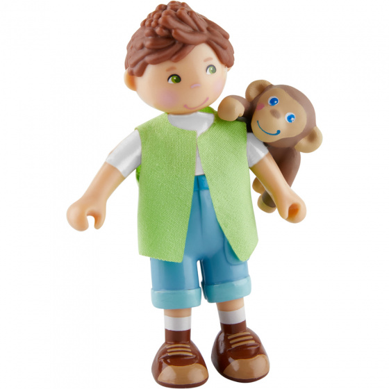 Little Friends poppenhuispop julius junior pvc 2 delig