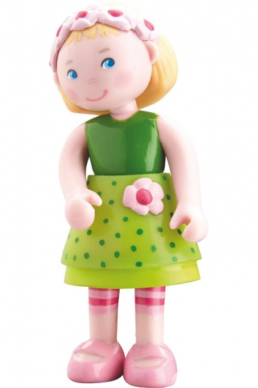 Little Friends poppenhuispop mali meisjes 9,5 cm pvc groen