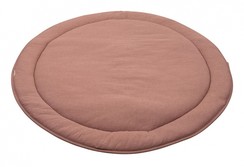 Little Indians boxkleed rond 90 cm katoen oudroze Little Indians boxkleed rond 90 cm katoen oudroze
