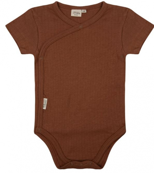 onesie short Amber Brown junior cotton brown size 80