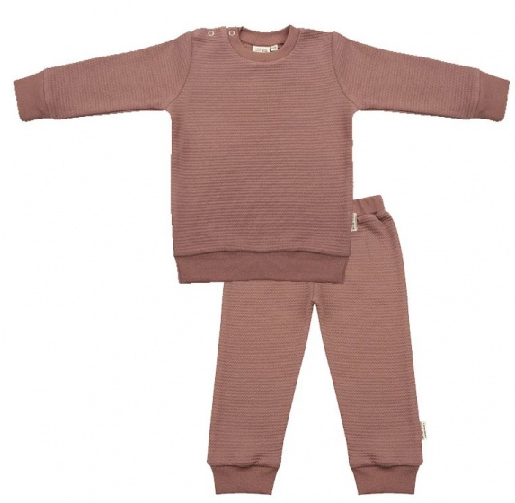 pyjamas Burlwoord junior cotton brown mt 0-3
