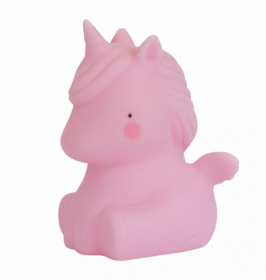 A Little Lovely Company badspeelgoed Unicorn junior 9 cm PVC roze A Little Lovely Company badspeelgoed Unicorn junior 9 cm PVC roze