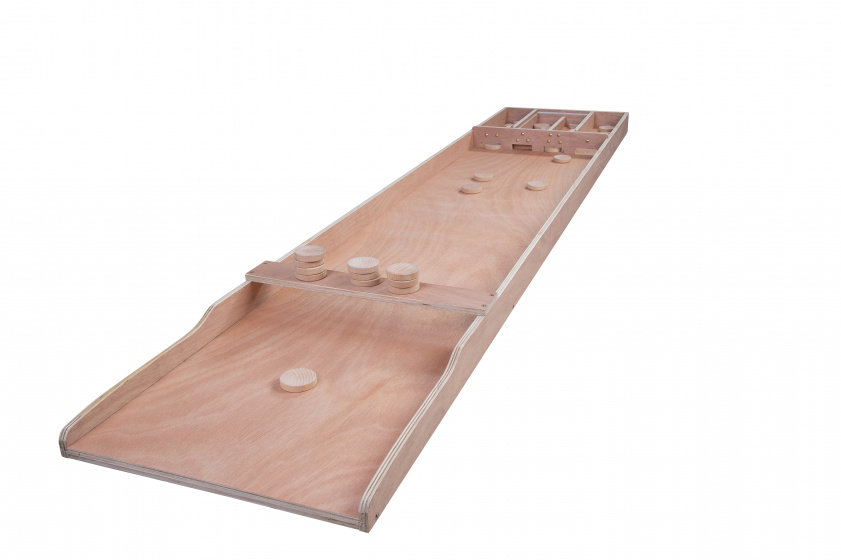 wooden shuffleboard 200 x 41 x 7.5 cm wood 30 discs