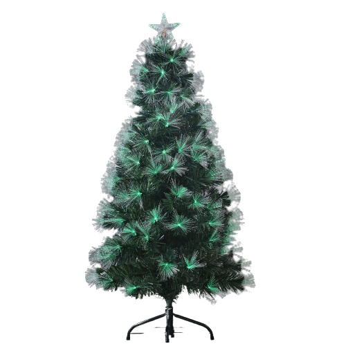 Luca Lighting umelý vianočný stromček Highland ľad 120 cm sklolaminát zelený