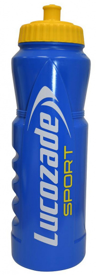 bottle sport 26.5 x 8 cm yellow/blue 1 L