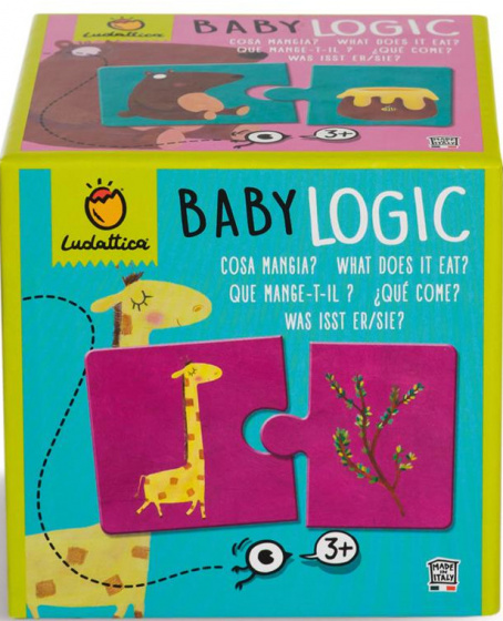 jigsaw puzzle Baby Logic What does it eat cardboard