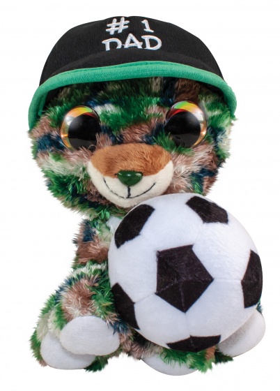 Lumo Stars knuffel lumo father's day bear 1 15 cm multicolor