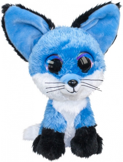 cuddly toy Lumo Fox Blueberry blue 15 cm