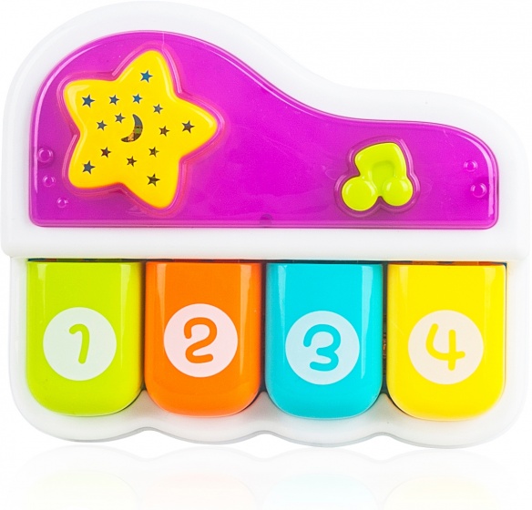 Luna minipiano junior 15 cm multicolor