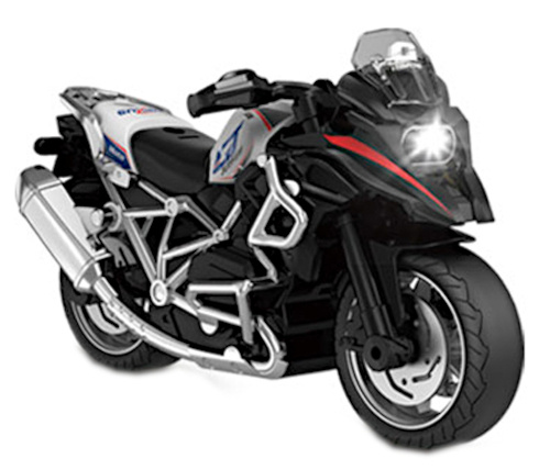 Luna motor junior 1 14 die cast zwart/groen