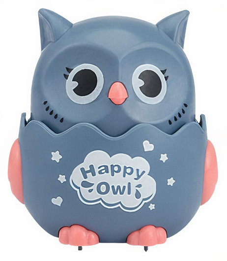 wind-up figure Owl junior grey