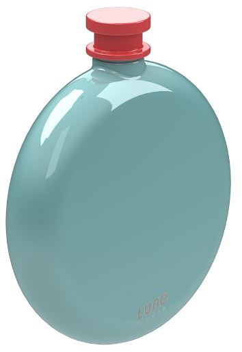 flask Skittle 1,4 litre steel / stainless steel 9,2 x 14 cm mint green