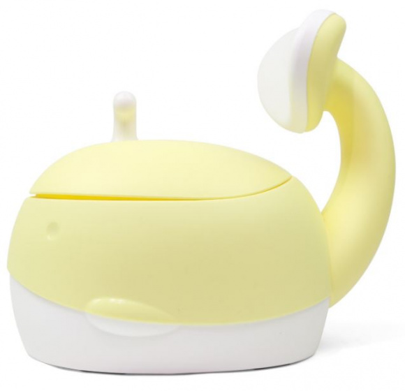 Luppee plaspotje Whale 33 x 30 x 35 polypropyleen geel Luppee plaspotje Whale 33 x 30 x 35 polypropyleen geel