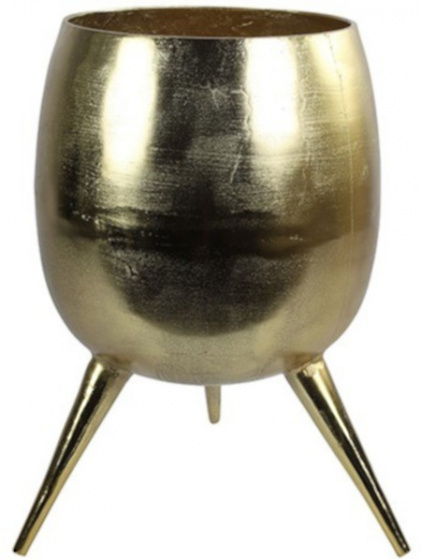 Luxury label váza Ilana 39 x 56 cm oceľ zlatá
