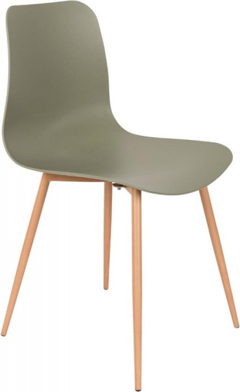 Feliz Lifestyle eetkamerstoel Leon 49 x 79,5 cm hout/polypropyleen groen Feliz Lifestyle eetkamerstoel Leon 49 x 79,5 cm hout/polypropyleen groen