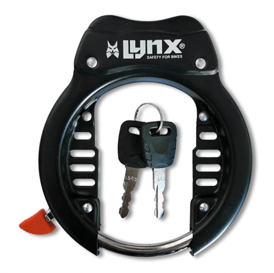 Lynx ringslot 62 mm zwart