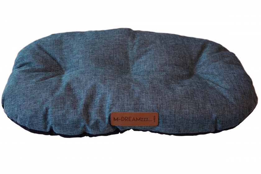 M-Pets podsedák pre psa Oleron 52 x 75 cm polyester tmavošedá
