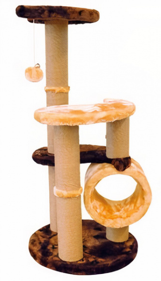 M-Pets škrabadlo Ventoux 40 x 86 cm sisal hnedé