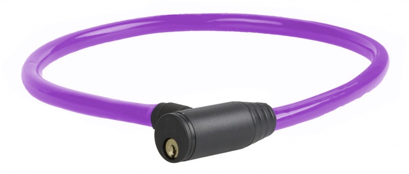 M-Wave Automatický kábel 600 x 10 mm fialový