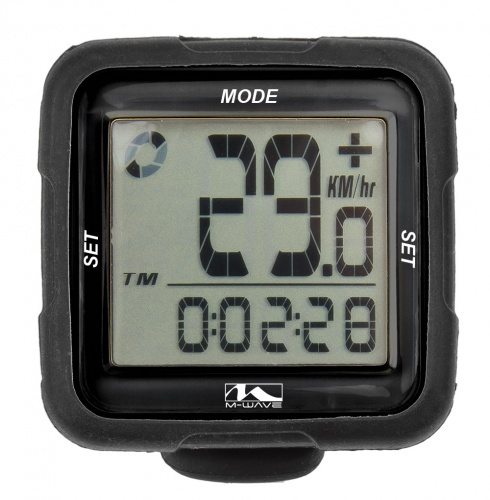 M-Wave Cycling XIV Silicon 14 funkcí Bezdrátové černé