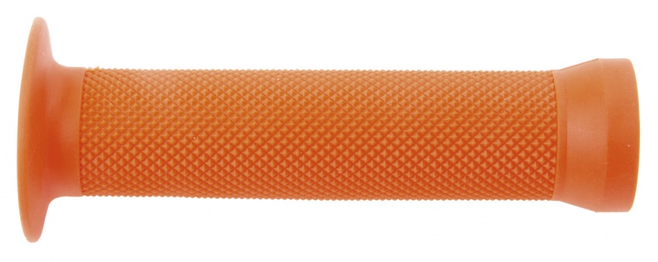 M-Wave M wave handvat bmx 130 mm rubber oranje 2 stuks