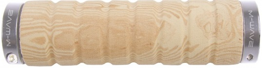 kľučky Cloud Wood 130 mm hliníkovo hnedé v sade