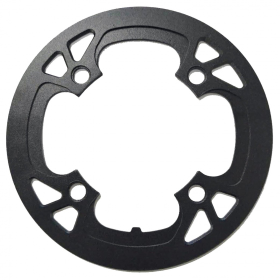 M-Wave M wave kettingbeschermer e bike 36t 104 mm aluminium zwart