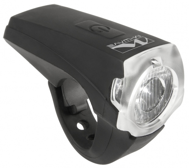 M-Wave přední LED dobíjecí černá
