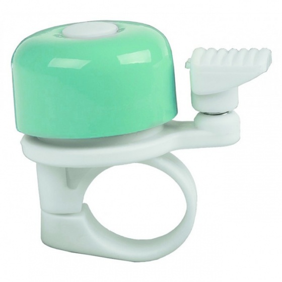 M-Wave Zvonček na bicykel mini 34 mm svetlozelený