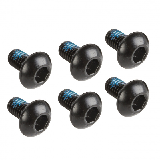 M-Wave M wave remschijf 203 mm 6 gaats rvs zilver