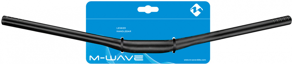 M-Wave M wave stuur hb m4.1 mtb 780 mm aluminium matzwart