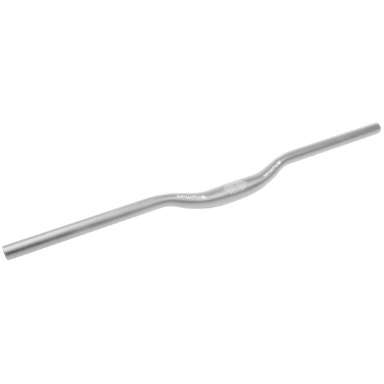 M-Wave M wave stuur mtb a rise 700 mm aluminium zilver
