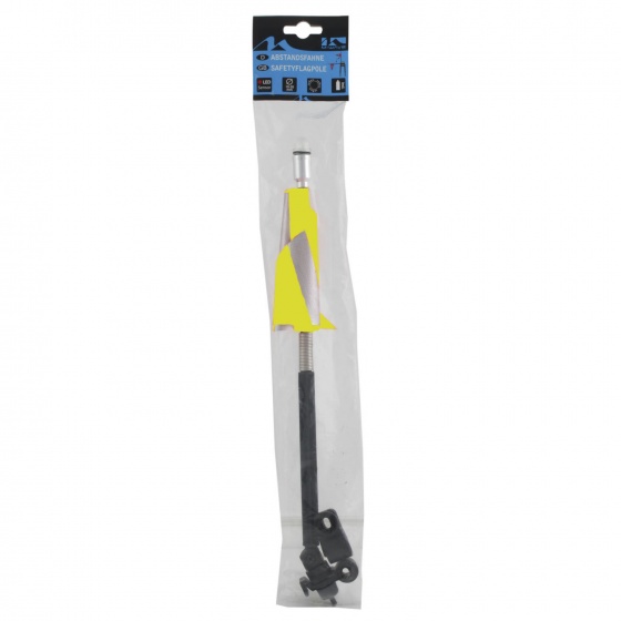 M-Wave M wave veiligheidsvlag geel 20 cm