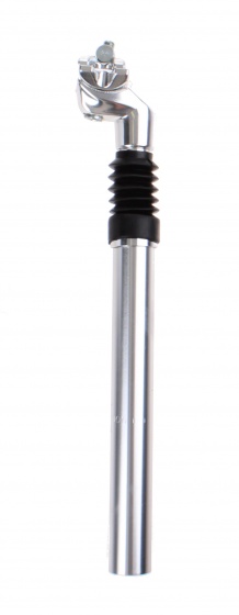 M-Wave sedlovka 27,2 x 350 mm odpružená strieborná