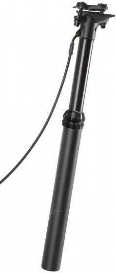 sedlovka nastaviteľná Levitate EX 125 31,6 x 440 mm čierna