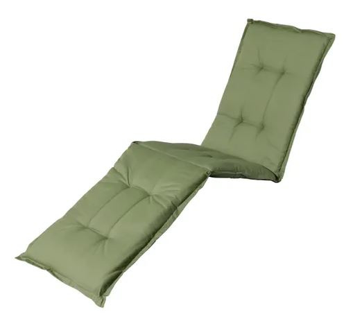 Madison vankúš na opaľovanie Basic 195 x 55 cm bavlna/polyester zelený