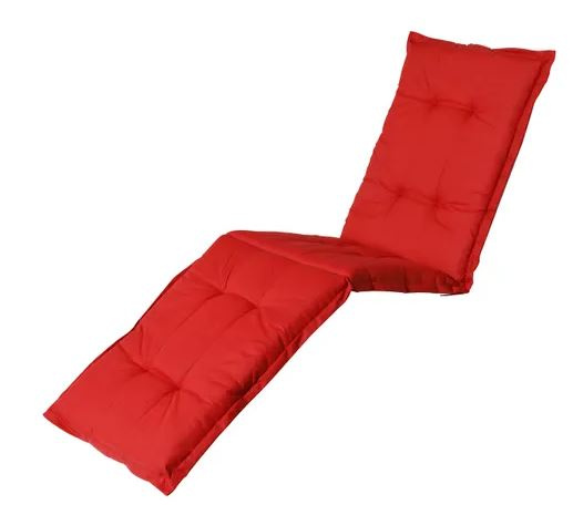 Madison vankúš na opaľovanie Basic 195 x 55 cm bavlna/polyester červený
