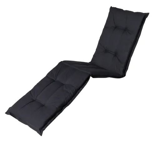 Madison vankúš na opaľovanie Basic 195 x 55 cm bavlna/polyester čierny