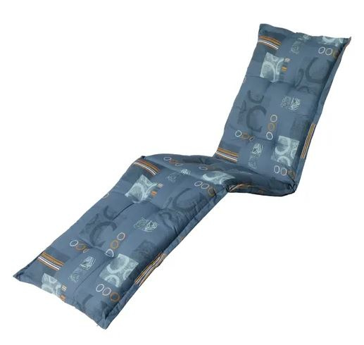 Madison vankúš na opaľovanie Bob 200 x 65 cm bavlna/polyester modrý