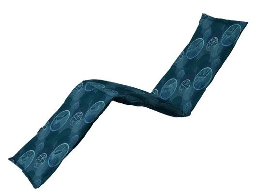 Madison vankúš na opaľovanie Kruh 200 x 65 cm bavlna/polyester modrý