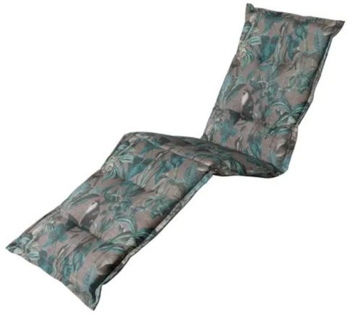 Madison vankúš na opaľovanie Floris 200 x 65 cm bavlna/polyester sivá